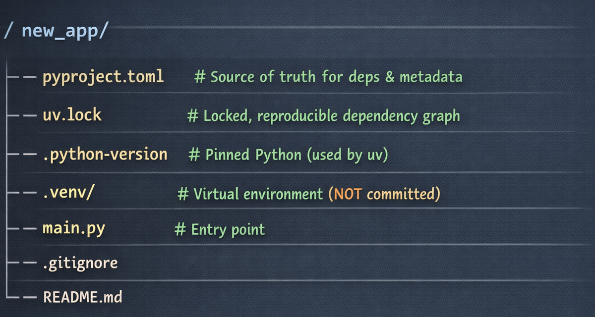 uv directory structure